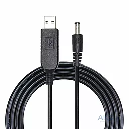 Кабель USB EasyLife USB-A - DC 5.5x3.5mm 5V 12V с преобразователем - фото Кабель USB EasyLife USB-A - DC 5.5x3.5mm 5V 12V с преобразователем