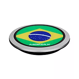 Беспроводное (индукционное) зарядное устройство Momax Q.Pad World Cup Brazil 2a wireless charger green (UD3BZ) - фото Беспроводное (индукционное) зарядное устройство Momax Q.Pad World Cup Brazil 2a wireless charger green (UD3BZ)