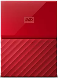 Зовнішній жорсткий диск Western Digital My Passport (Thin) 2TB 2.5 USB 3.0 (WDBS4B0020BRD-WESN) Red - фото Зовнішній жорсткий диск Western Digital My Passport (Thin) 2TB 2.5 USB 3.0 (WDBS4B0020BRD-WESN) Red