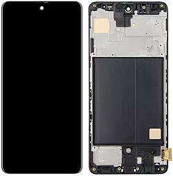 Дисплей Samsung Galaxy A51 A516 5G с тачскрином и рамкой, оригинал, Black