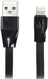 Кабель Cablexpert USB-A - Lightning 12w 2.4a 1м cable Black (CCPB-L-USB-01BK)