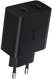 Сетевое зарядное устройство Samsung S22 35W USB-A+C Black (EP-TA220/HC)