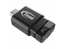 Флешка Team USB2.0 OTG 8GB M152 (TM1528GB01) Black - фото Флешка Team USB2.0 OTG 8GB M152 (TM1528GB01) Black