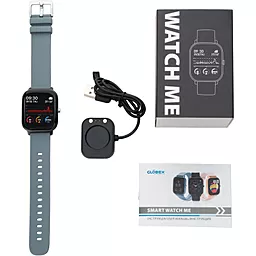 Смарт-годинник Globex Smart Watch Me Gray - мініатюра 5 Смарт-годинник Globex Smart Watch Me Gray - мініатюра 5