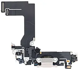 Нижній шлейф Apple iPhone 13 min із роз'ємом зарядки, навушників, мікрофоном, Original - знятий з телефону Pink