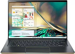 Ноутбук Acer Swift 5 SF514-56T Green (NX.K0HEU.00E) - фото Ноутбук Acer Swift 5 SF514-56T Green (NX.K0HEU.00E)