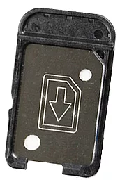 Держатель (лоток) Сим карты Sony Xperia XA Dual F3113 / F3115 Black