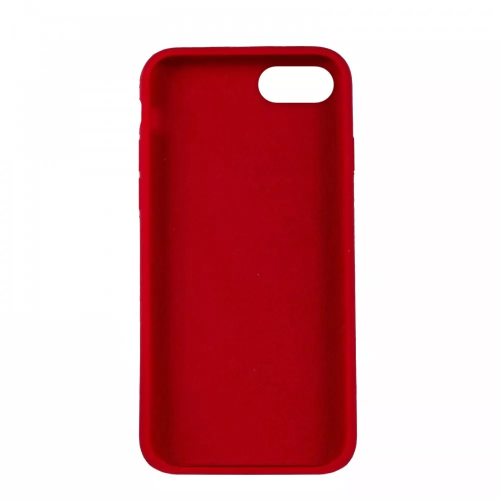 Чехол Silicone Case Full для Apple iPhone 7, iPhone 8  Red - фото 2