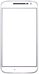 Корпусное стекло дисплея Motorola Moto G4 XT1622 White - фото Корпусное стекло дисплея Motorola Moto G4 XT1622 White