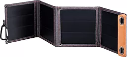 Солнечное зарядное устройство 2E 14w Sun Panel charger black (2E-PSP0010) - фото Солнечное зарядное устройство 2E 14w Sun Panel charger black (2E-PSP0010)