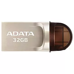 Флешка ADATA 32GB UC370 USB 3.1 Type-C (AUC37032GRGD) Golden