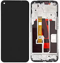 Дисплей Realme Q3s, Q3t с тачскрином и рамкой, Black - фото Дисплей Realme Q3s, Q3t с тачскрином и рамкой, Black