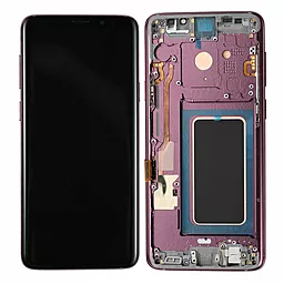 Дисплей Samsung Galaxy S9 Plus G965 с тачскрином и рамкой, (OLED), Purple