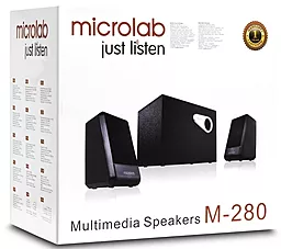 Колонки акустичні Microlab M-280	 Black - мініатюра 4