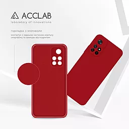 Чехол ACCLAB SoftShell для Xiaomi Poco M4 Pro 5G Red - миниатюра 5 Чехол ACCLAB SoftShell для Xiaomi Poco M4 Pro 5G Red - миниатюра 5