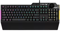 Клавіатура Asus TUF Gaming K1 USB Ru (90MP01X0-BKRA00) Black