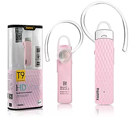 Блютуз гарнитура Remax RB-T9 Pink - миниатюра 3