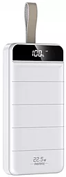 Повербанк Remax RPP-183 Leader 22.5W 30000 mah White - фото Повербанк Remax RPP-183 Leader 22.5W 30000 mah White