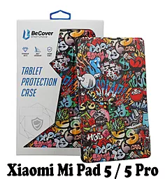 Чехол для планшета BeCover Smart Case для Xiaomi Mi Pad 5 / 5 Pro Graffiti (707586) - фото Чехол для планшета BeCover Smart Case для Xiaomi Mi Pad 5 / 5 Pro Graffiti (707586)