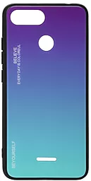 Чохол BeCover Gradient Glass Xiaomi Redmi 6A Purple-Blue (703588)