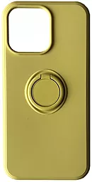 Чохол 1TOUCH Ring Color Case для Apple iPhone 13 Pro Max Yellow