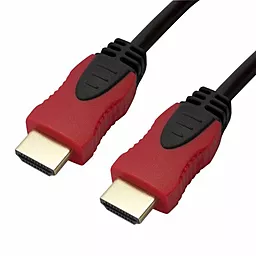 Видеокабель 1TOUCH HDMI-HDMI v1.4 4k 30hz 15m red/black