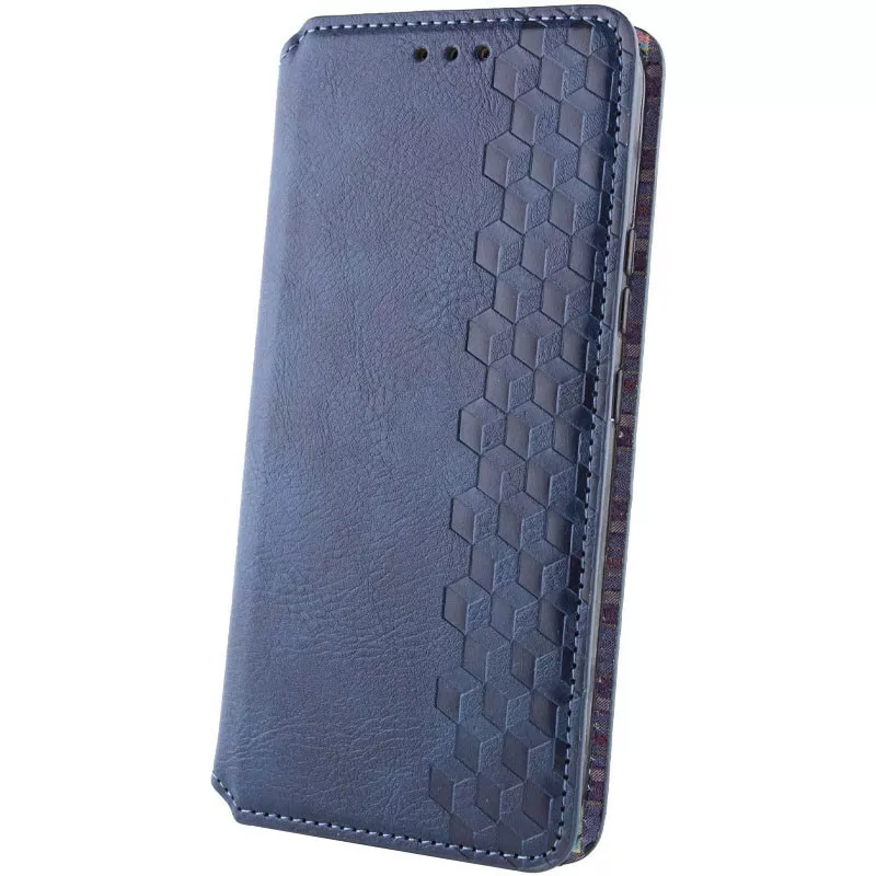 Чехол GETMAN Cubic для Xiaomi Redmi Note 13 Pro 4G, Poco M6 Pro 4G Blue - фото 2