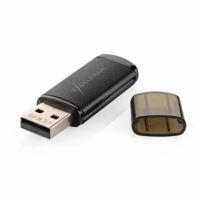 Флешка Exceleram 32GB A3 Series USB 2.0 (EXA3U2B32) Black - фото 5