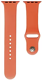 Ремінець Silicone Band S для Apple Watch 42mm/44mm/45mm/49mm Papaya