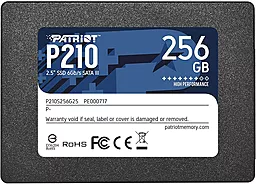 SSD Накопитель Patriot P210 256 GB (P210S256G25)