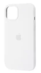 Чехол Silicone Case Full для Apple iPhone 12 Mini White (ARM57258)