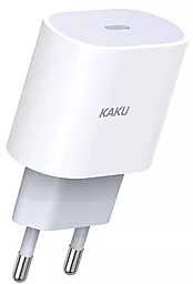 Сетевое зарядное устройство iKaku 20w PD USB-C fast charger white (KSC-541-ZHUODONG) - фото Сетевое зарядное устройство iKaku 20w PD USB-C fast charger white (KSC-541-ZHUODONG)