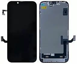 Дисплей Apple iPhone 16e с тачскрином и рамкой, донор, Black - фото Дисплей Apple iPhone 16e с тачскрином и рамкой, донор, Black
