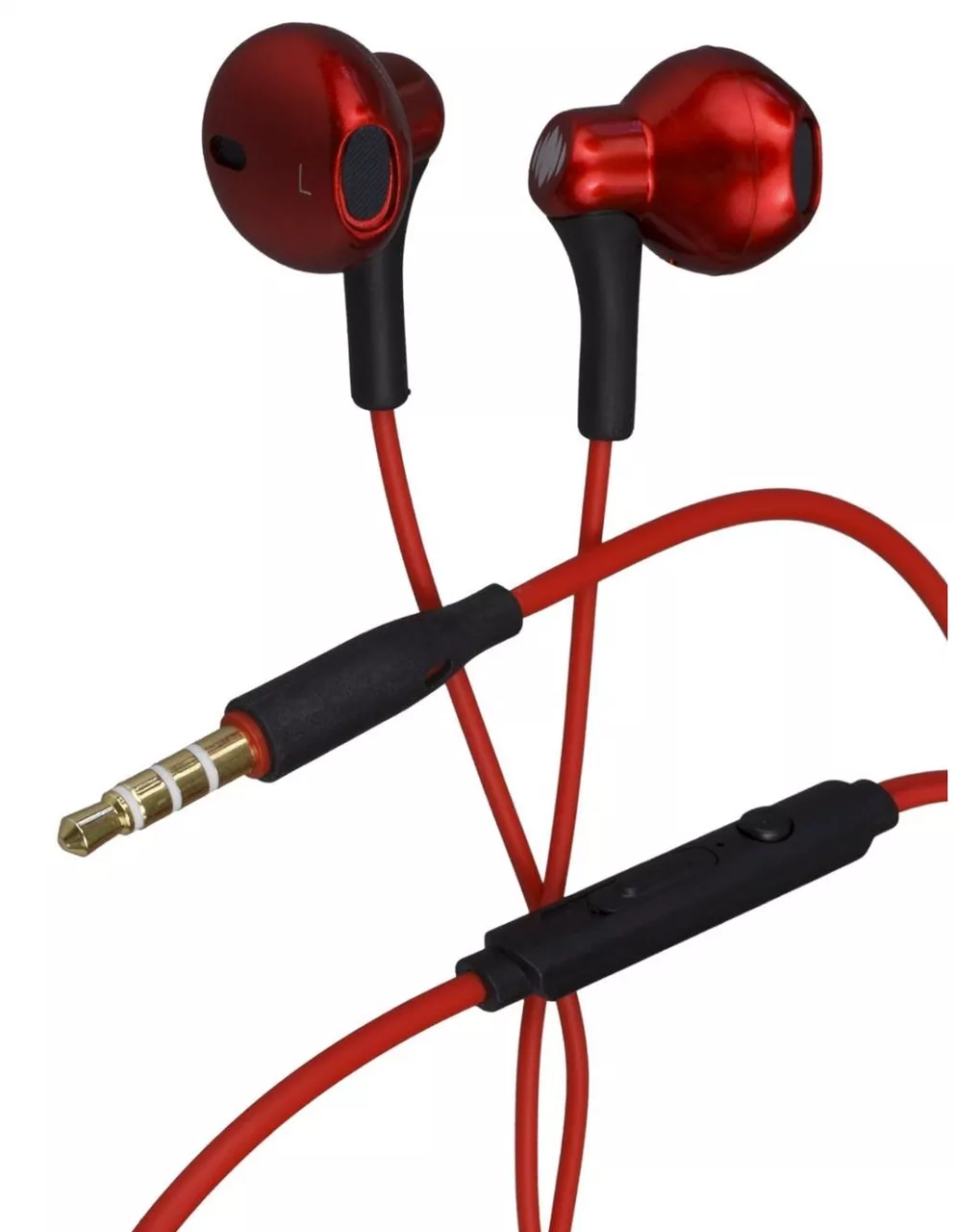 Наушники DeepBass D-13 Red - фото 1