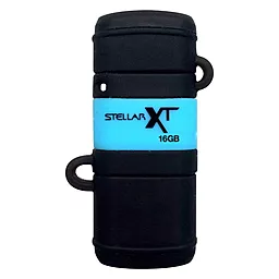 Флешка Patriot USB3.0 OTG 16GB Stellar Boost XT 140/21 (PEF16GSTRXTOTG) Black/Blue - фото Флешка Patriot USB3.0 OTG 16GB Stellar Boost XT 140/21 (PEF16GSTRXTOTG) Black/Blue