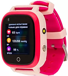 Смарт-часы AmiGo GO005 4G WIFI Thermometer Pink - миниатюра 6