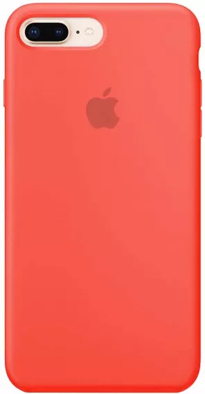 Чохол Silicone Case Full для Apple iPhone 7 Plus, iPhone 8 Plus Coral - фото 1