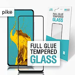 Защитное стекло Piko Full Glue для Xiaomi Poco X3 Pro Black (1283126511455)