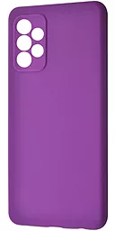 Чехол Wave Full Silicone Cover для Samsung Galaxy A72 Purple