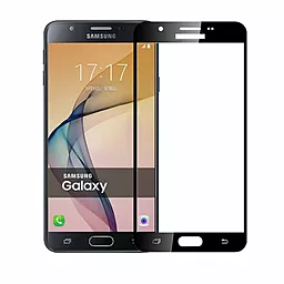 Защитное стекло 1TOUCH Full Glue Samsung G610 Galaxy J7 Prime 2016 Black