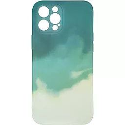 Чехол Watercolor Case Apple iPhone 11 Pro Green - миниатюра 2