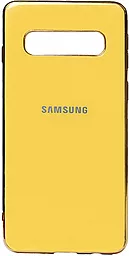 Чохол TOTO TPU Electroplate Samsung G975 Galaxy S10 Plus Yellow (F_98806)
