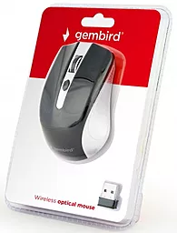 Компьютерная мышка Gembird MUSW-4B-04-SB Silver/Black - миниатюра 3