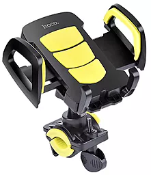 Автодержатель Hoco CA14 Bicycle Holder Black / Yellow - миниатюра 2