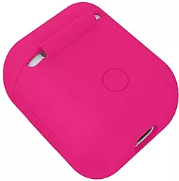 Силиконовый чехол и ремешок для Apple Airpods Pink - миниатюра 7