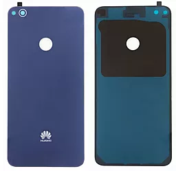 Задня кришка корпусу Huawei P8 Lite 2017 / P9 Lite 2017 / Nova Lite 2016 / GR3 2017 / Honor 8 Lite зі склом камери, логотип "Huawei" Original Blue