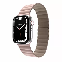 Сменный ремешок для умных часов Skin Silicone Magnetic Watch Band для Apple Watch 42/44/45/49mm Pink (MAW245078PK22)