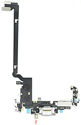 Нижний шлейф Apple iPhone 17 Pro Max c разъемом зарядки, с микрофоном, Original - снят с телефона Silver - фото Нижний шлейф Apple iPhone 17 Pro Max c разъемом зарядки, с микрофоном, Original - снят с телефона Silver