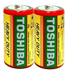 Батарейки Toshiba Heavy Duty C/LR14 уп. 2шт - фото Батарейки Toshiba Heavy Duty C/LR14 уп. 2шт