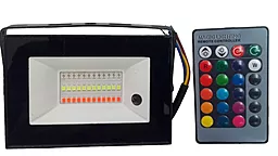 Прожектор Luxury LED 30w RGB +пульт IP65 - фото Прожектор Luxury LED 30w RGB +пульт IP65